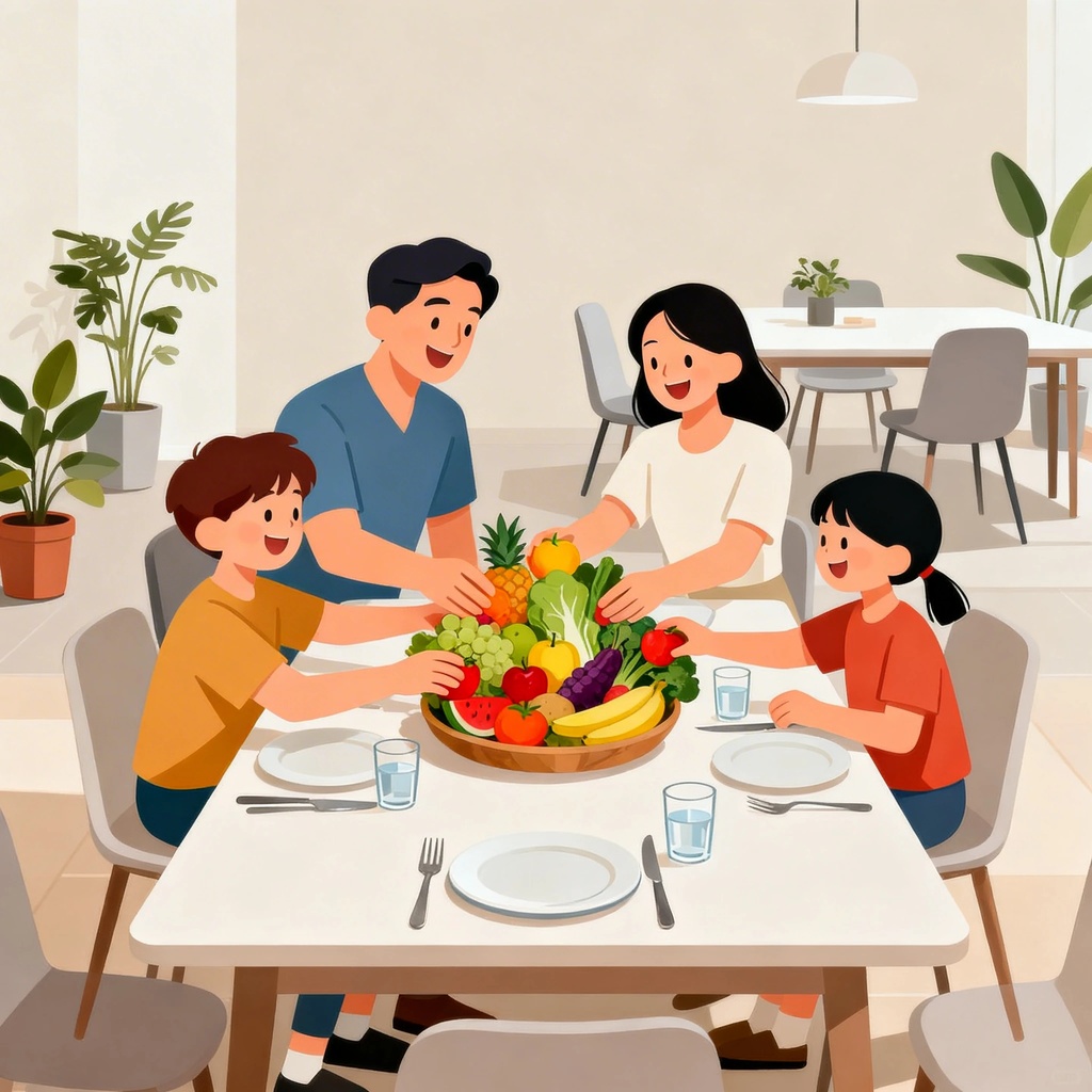 Tervislikud toitumisharjumused peres